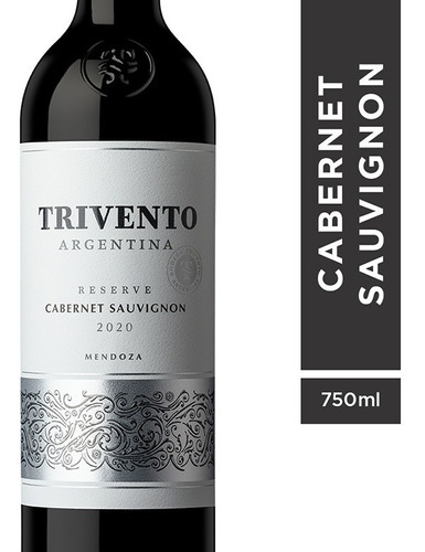 Vino Tinto Trivento Reserve Cabernet Sauvignon 750 Ml