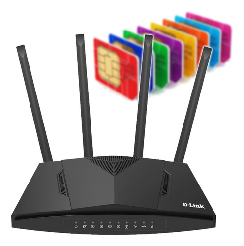 Modem Lte 4g 3g Wifi, D-link Dwr-m921, Todas Las Operadoras