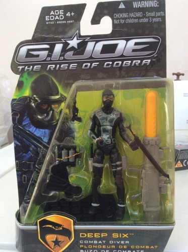 Gijoe The Rise Of Cobra - Deep Six - Combar Diver