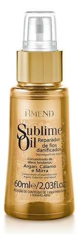 Amend Marula Fabulous Shampoo + Máscara + Sublime Oil 60ml