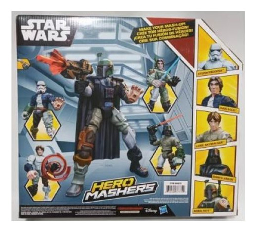 Hero Mashers Star Wars 54 Pz Han Luke Boba Darth Stormtroope