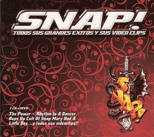 Snap! - Todos Sus Grandes Éxitos Cd + Dvd 2008 Dj Euromaster