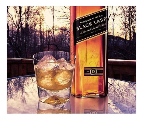 Imagen 4 de 10 de Whisky Johnnie Walker Black Label 12 Años 750ml.