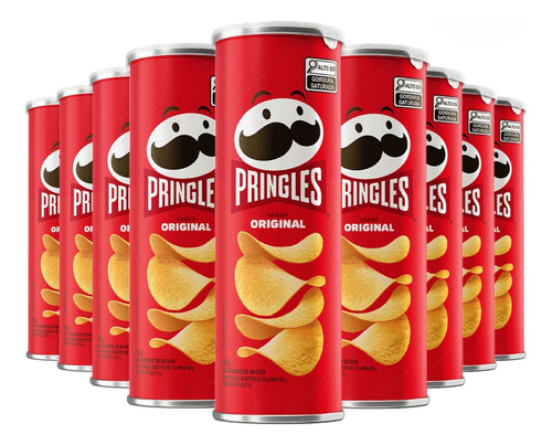 Combo Batata Pringles Original 18 Unidades - Atacado