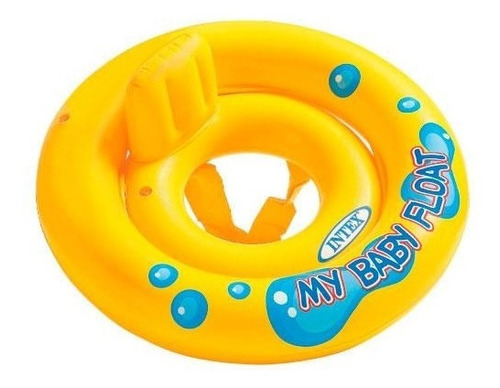 Salvavidas Inflable Con Bombacha Baby Intex, Acuarela