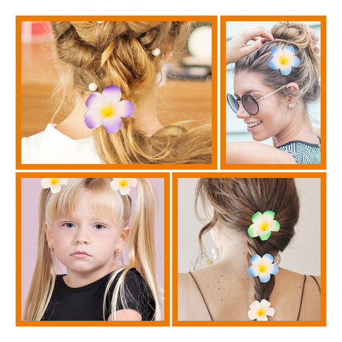 Pinza Para El Pelo Con Forma De Orquídea Con Forma De Frangi