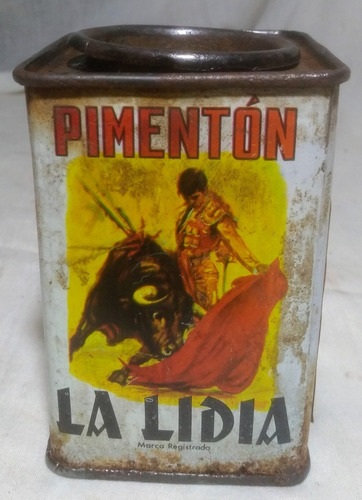 Lata Pimentón Antigua Español