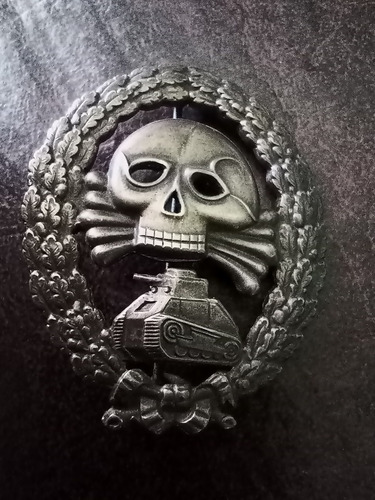 Insignia De Las Tropas Blindadas Legion Condor(tanques,)ww2 (Usado)
