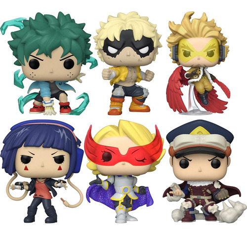 My Hero Academia Funko Set 6 Figuras 