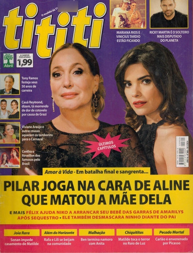 Tititi 800: Susana Vieira / Eliane Giardini / Túlio Maravilh