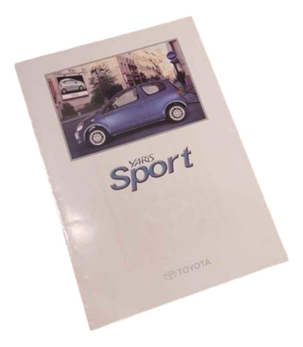 Catálogo Folleto Toyota Yaris Sport Mk1 Restyling 2004 