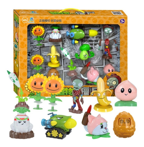 Juego Plantas Vs Zombies Colección Muñecos Juegos Infantil