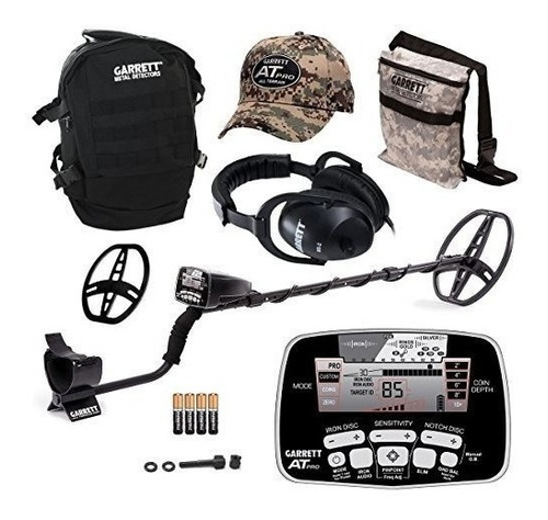 Garrett At Pro Detector De Metales Con Auriculares Mochila B