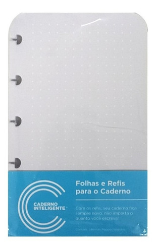 Refil Pontilhado P/ Caderno Inteligente Inteligine 50 Folhas