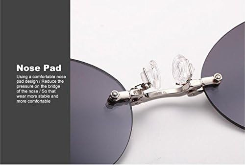 Retro Clip Redondo En Gafas De Nariz Matrix Morpheus Movie G