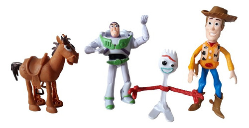 Toy Story X 4 Muñecos Grandes Articul Buzz Woody Sale Ya