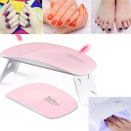 Cabina para uñas SUNUV mini pink 110V/220V