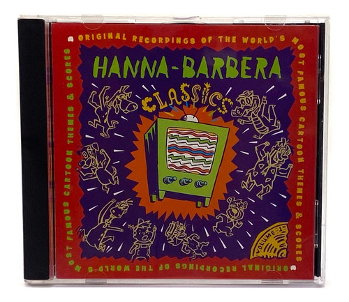 Cd Hanna Barbera Classics, Volume 1 / Made In Usa 1995