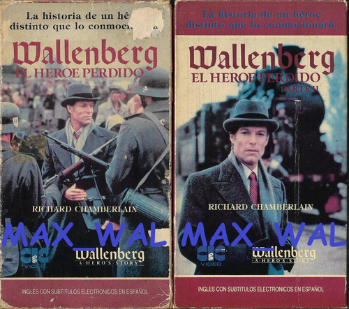 Wallenberg Vhs Doble Richard Chamberlain Alice Krige Max_wal