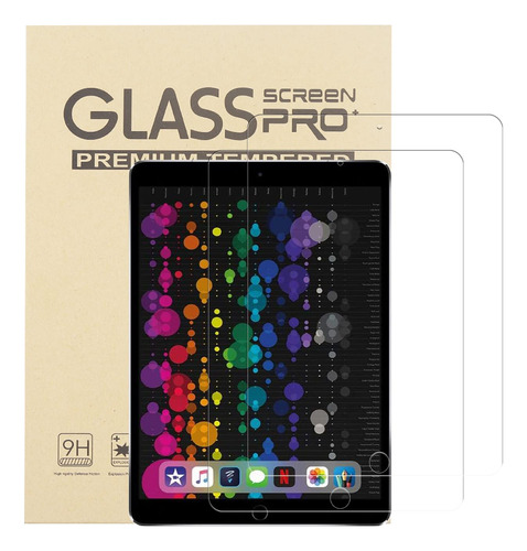 2 Protector Pantalla Vidrio Templado Para iPad Air