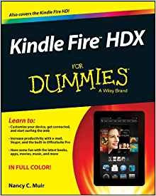 Kindle Fire Hdx For Dummies