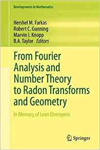 From Fourier Analysis And Number Theory To Radon Transforms 