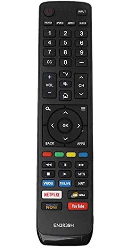 En3r39h Control Remoto Reemplazado Para Hisense Smart 4k Led