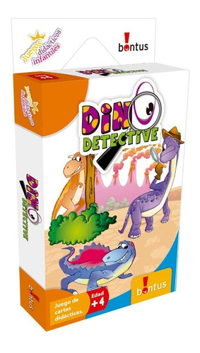 Juego De Mesa - Dino Detective