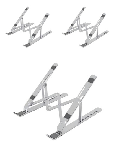X 3 Soporte De Notebook Aluminio Base Vertical Macbook