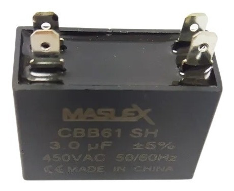 Capacitor De Marcha 1 1.5 2 2.5 3 3.5 450v Consola De Split