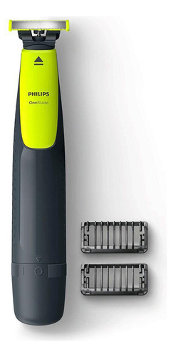 Aparador De Pelos Philips One Blade Qp2510/15 Bivolt - Verde