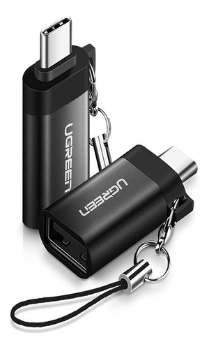 Adaptador Ugreen De Usb Tipo C A Usb 3.0 Negro