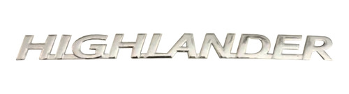 Emblema Letra Toyota Highlander