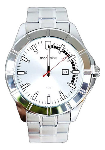 Relógio Mondaine Masculino Prata 99631g0mvne1