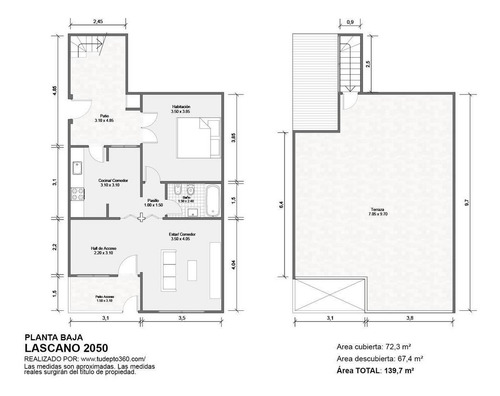 Imagen 30 de 30 de Venta La Paternal Ph 2 Ambientes Patio Y Terraza De 57m2