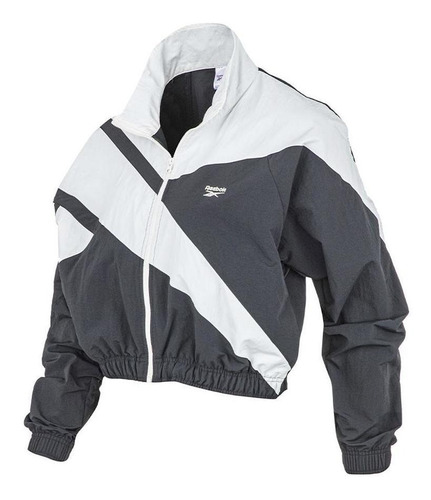 Reebok Campera Mujer - Cl Ae Fr Tt Negroblanco