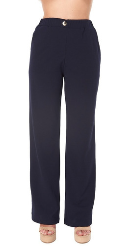 Pantalon Dama Stretch Fashion Con Ajuste En Cintura