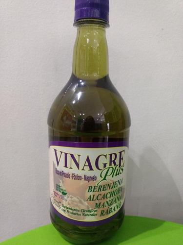 Vinagre Plus Berenjena, Alcachofa, Man - L a $30000