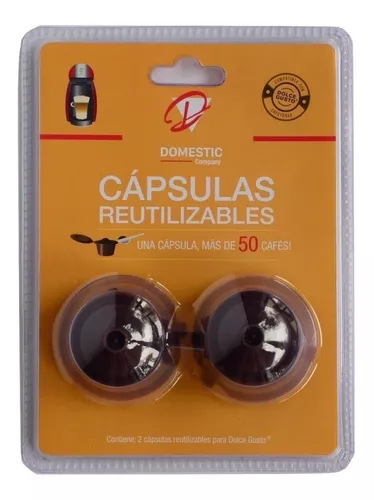 Capsulas Dolce Gusto Recargables Reutilizables