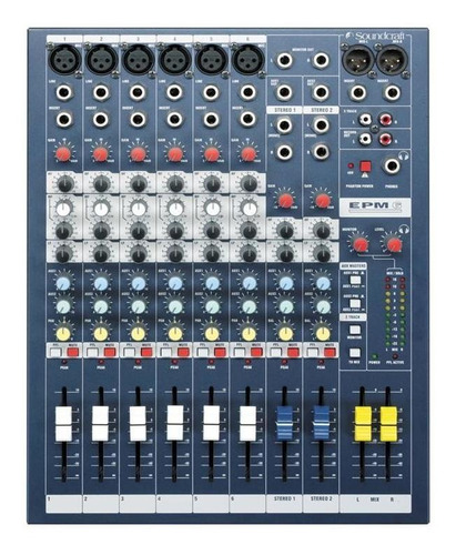 Consola Mezcladora - Soundcraft Epm6 - 101db