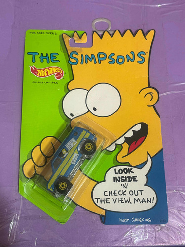 Hot Wheels Los Simpsons Family Camper Bart Simpson Matt