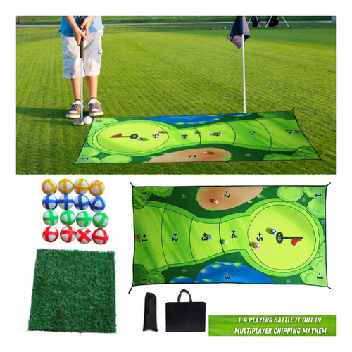 Alfombrilla De Juego Portátil Que Ayuda A Practicar Golf, En