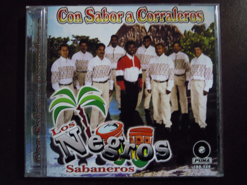 Los Negros Sabaneros Cd Con Sabor A Corraleros