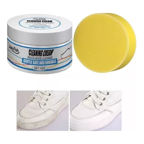 Limpiador De Zapatillas Para Zapatos Blancos, Crema Removedo