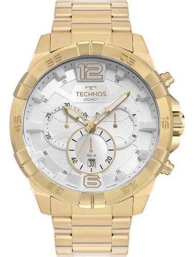 Relógio Technos Legacy Dourado Aço 100m