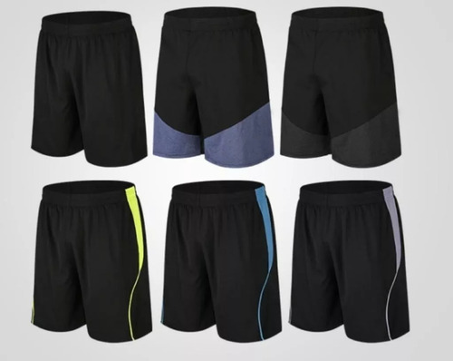 Short Cómodo Suelto Con Bolsas Ejercicio Correr Gym Rw Roy