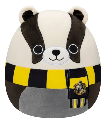 Squishmallows Pel cia 20cm Texugo Lufa Lufa Harry Potter