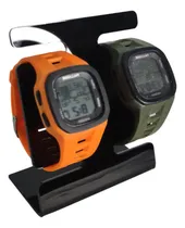 Comprar Kit 20 Expositores Suporte Vitrine Duplo Relógio Pulso Preto