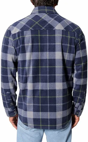 Camisa De Franela A Cuadros Para Hombre Forro Polar