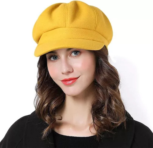 I Sombrero Francés Para Mujer, Diseño De Boina Para Otoño